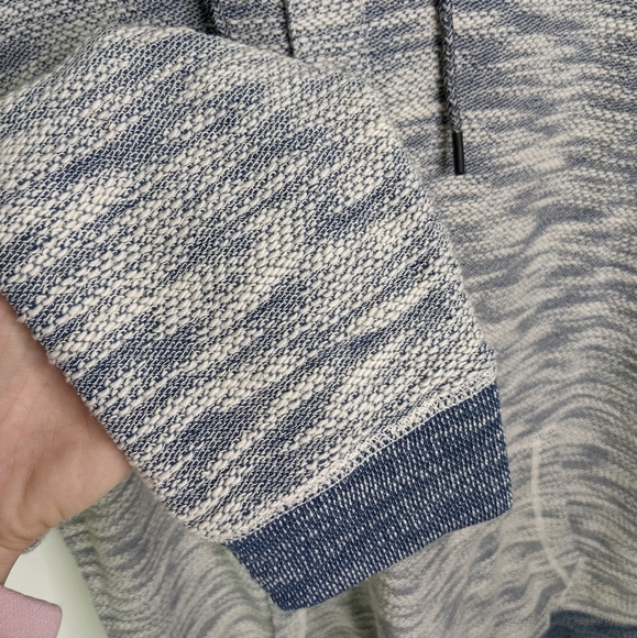 Union SEA//WA Heathered Blue & Grey Hood Pullover - Picture 4 of 14